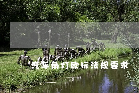 汽车角灯欧标法规要求 汽车角灯欧标法规要求