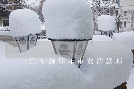 汽车逾期年审要罚款吗 汽车逾期年审要罚款吗