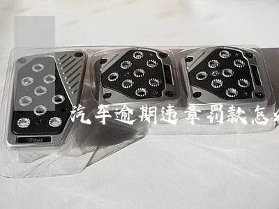 汽车逾期违章罚款怎么交 汽车逾期违章罚款怎么交