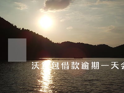 沃钱包借款逾期一天会怎样 沃钱包借款逾期一天会怎样
