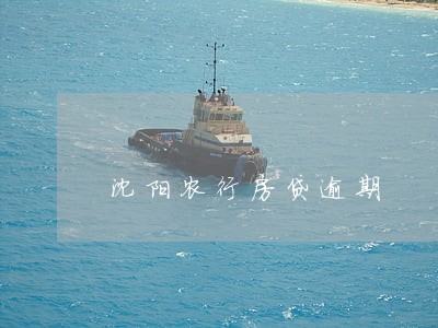 沈阳农行房贷逾期 沈阳农行房贷逾期