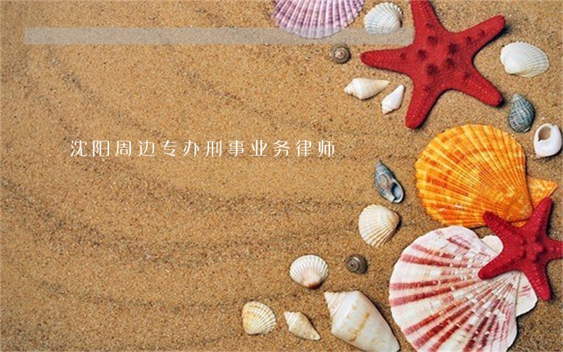 沈阳周边专办刑事业务律师 沈阳周边专办刑事业务律师