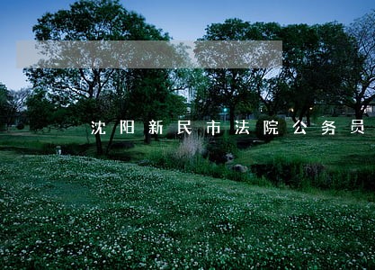 沈阳新民市法院公务员待遇