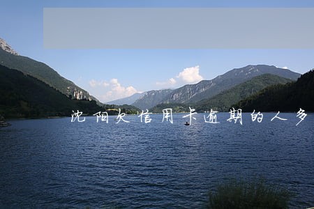 沈阳欠信用卡逾期的人多吗 沈阳欠信用卡逾期的人多吗