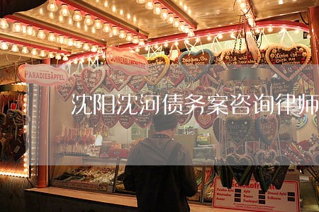 沈阳沈河债务案咨询律师找谁好 沈阳沈河债务案咨询律师找谁好