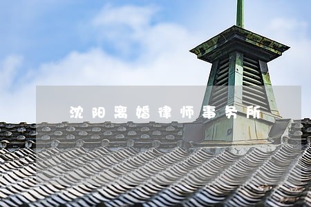 沈阳离婚律师事务所 沈阳离婚律师事务所