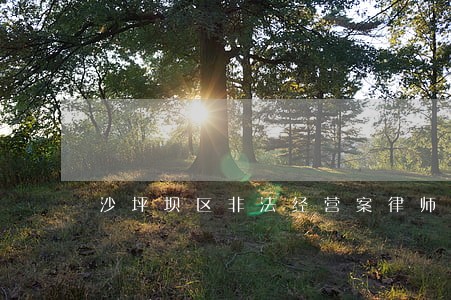 沙坪坝区非法经营案律师收费标准 沙坪坝区非法经营案律师收费标准