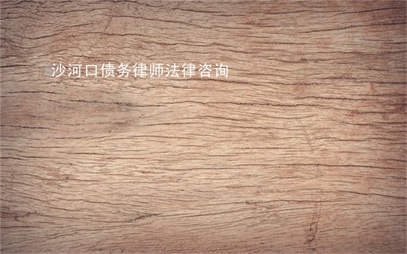 沙河口债务律师法律咨询 沙河口债务律师法律咨询
