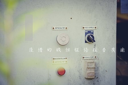 没借的钱但征信报告有逾期 没借的钱但征信报告有逾期