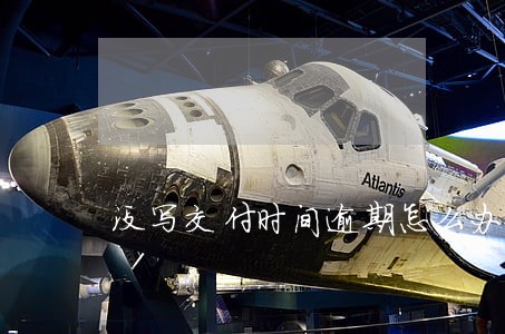 没写交付时间逾期怎么办