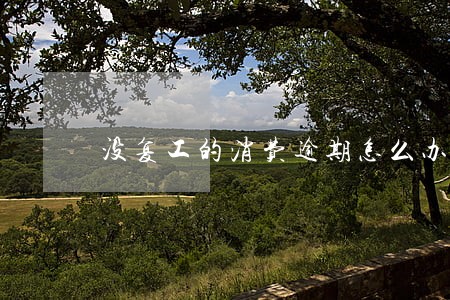 没复工的消费逾期怎么办 没复工的消费逾期怎么办