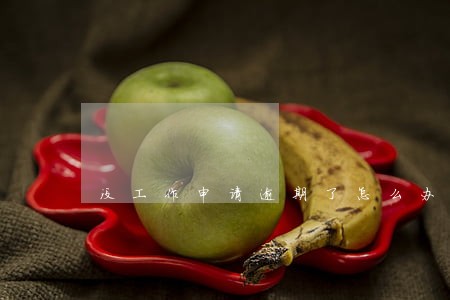 没工作申请逾期了怎么办 没工作申请逾期了怎么办