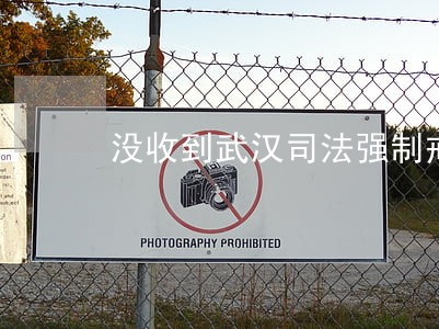 没收到武汉司法强制戒毒的决定书
