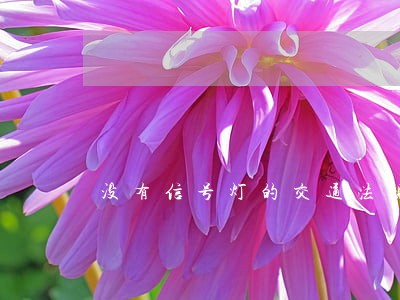没有信号灯的交通法规 没有信号灯的交通法规