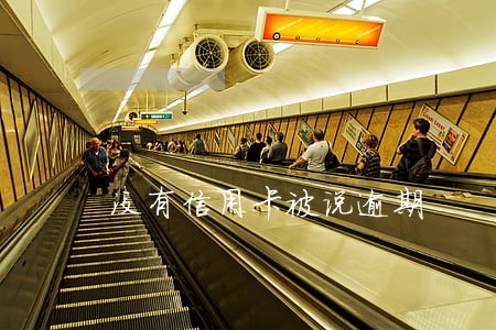 没有信用卡被说逾期 没有信用卡被说逾期