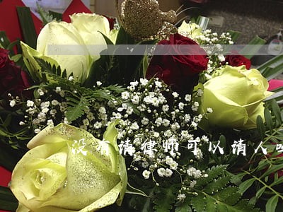 没有请律师可以请人吗 没有请律师可以请人吗