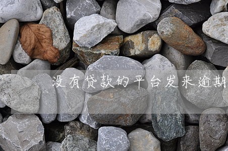 没有贷款的平台发来逾期短信