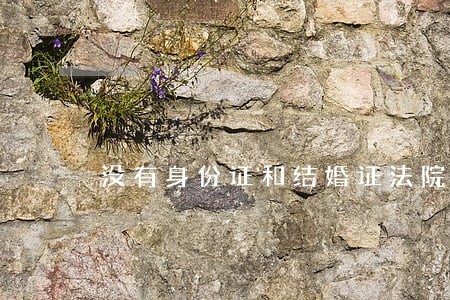 没有身份证和结婚证法院判离婚吗 没有身份证和结婚证法院判离婚吗