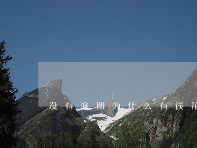没有逾期为什么有钱花不放款 没有逾期为什么有钱花不放款