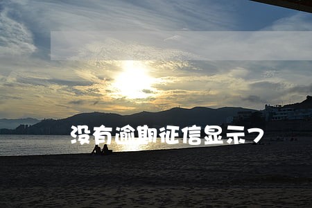 没有逾期征信显示7 没有逾期征信显示7