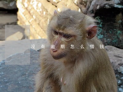 没有逾期怎么借钱 没有逾期怎么借钱