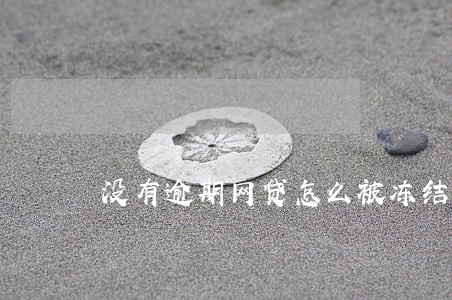 没有逾期网贷怎么被冻结了 没有逾期网贷怎么被冻结了