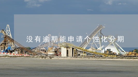 没有逾期能申请个性化分期