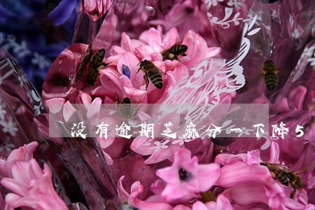 没有逾期芝麻分一下降50分
