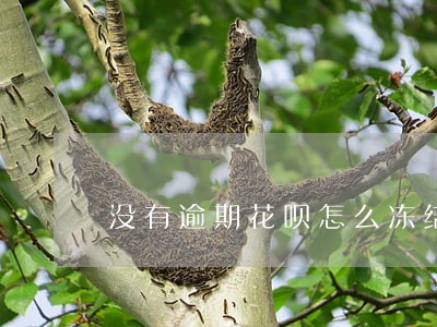 没有逾期花呗怎么冻结了