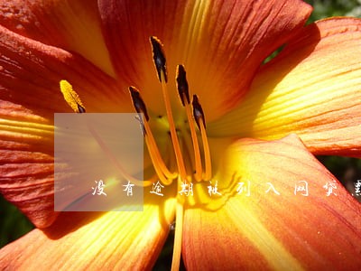 没有逾期被列入网贷黑名单 没有逾期被列入网贷黑名单