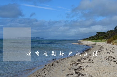 没有逾期账户被冻结 没有逾期账户被冻结