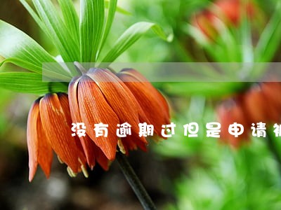 没有逾期过但是申请被拒很多 没有逾期过但是申请被拒很多