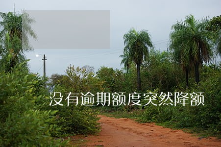 没有逾期额度突然降额 没有逾期额度突然降额