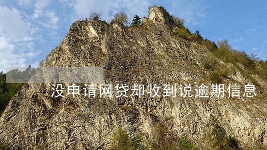 没申请网贷却收到说逾期信息