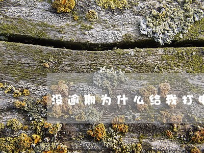 没逾期为什么给我打电话 没逾期为什么给我打电话