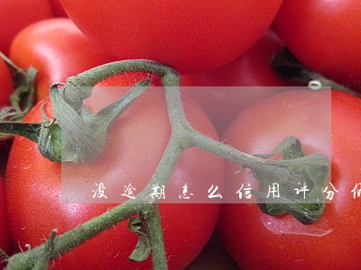 没逾期怎么信用评分低 没逾期怎么信用评分低