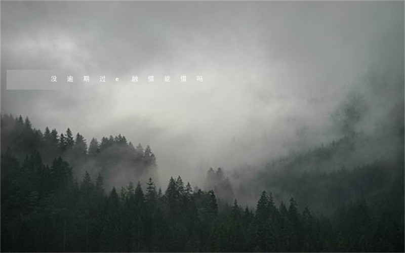 没逾期过e融借能借吗 没逾期过e融借能借吗