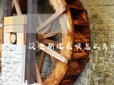 没逾期过花呗怎么关闭了 没逾期过花呗怎么关闭了