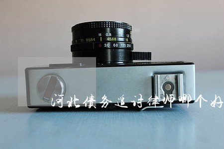 河北债务追讨律师哪个好 河北债务追讨律师哪个好