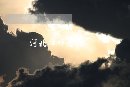 河北律师咨询 河北律师咨询