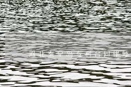 河北秦皇岛专利合同律师推荐 河北秦皇岛专利合同律师推荐