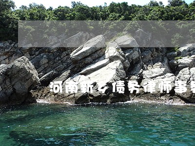 河南新乡债务律师事务所网站 河南新乡债务律师事务所网站