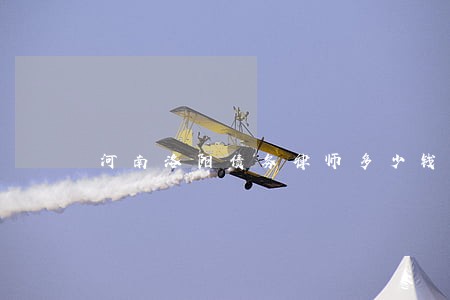 河南洛阳债务律师多少钱 河南洛阳债务律师多少钱