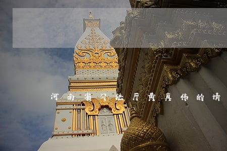 河南省司法厅黄真伟的情况 河南省司法厅黄真伟的情况