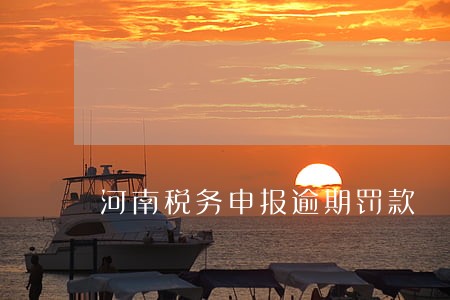 河南税务申报逾期罚款 河南税务申报逾期罚款