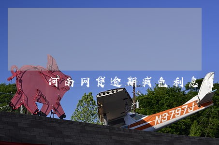 河南网贷逾期减免利息债务优化 河南网贷逾期减免利息债务优化