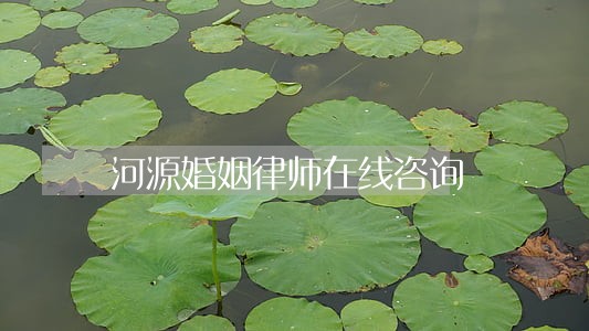 河源婚姻律师在线咨询 河源婚姻律师在线咨询
