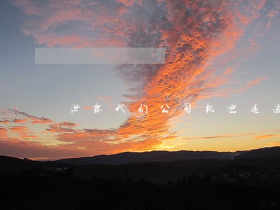 泄露我们公司机密违法吗 泄露我们公司机密违法吗