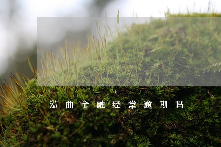泓曲金融经常逾期吗 泓曲金融经常逾期吗