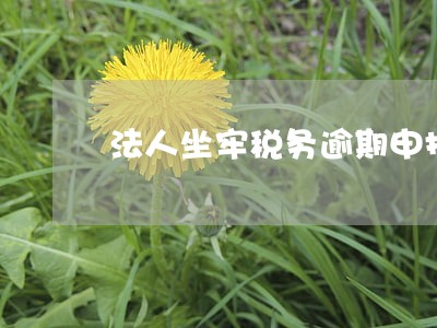 法人坐牢税务逾期申报 法人坐牢税务逾期申报